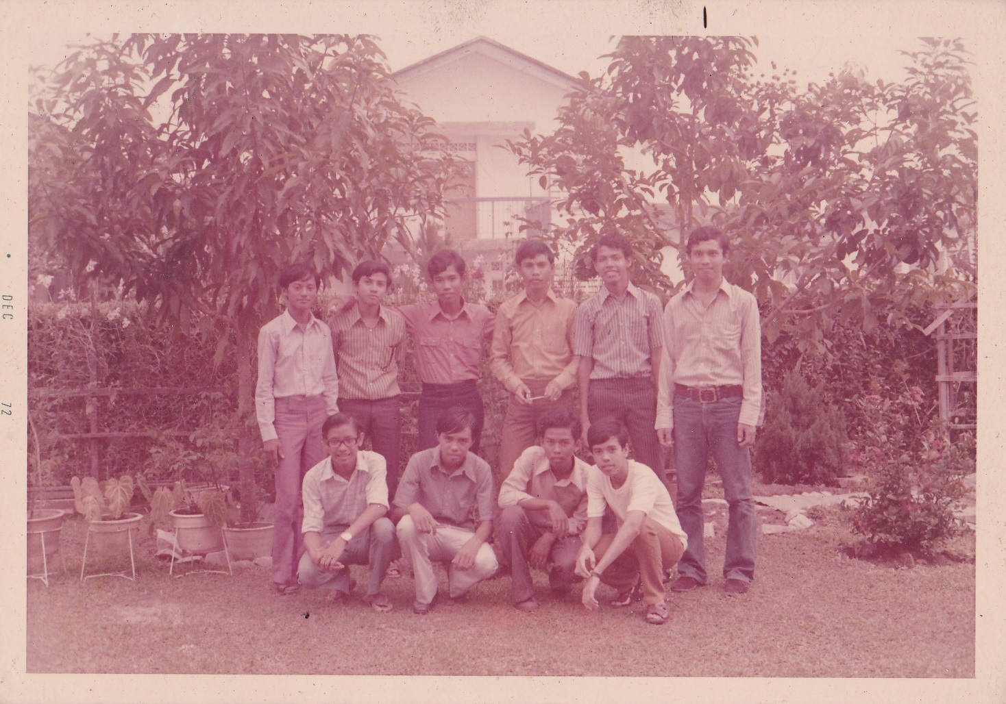 1971 Kampung Bahru BERDIRI Mokhtar, Khairuddin, x ingat, Rahman, x ingat, mior rosli DUDUK megat shamsuddin, x ingat , x ingat, syed mohd anuar