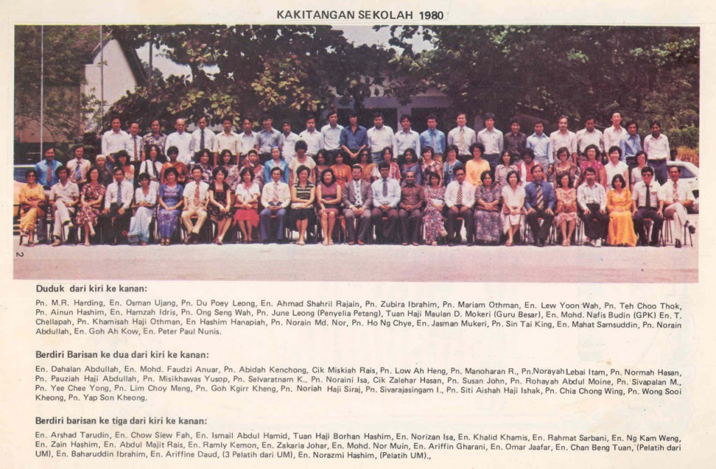 kakitangan sekolah 1980